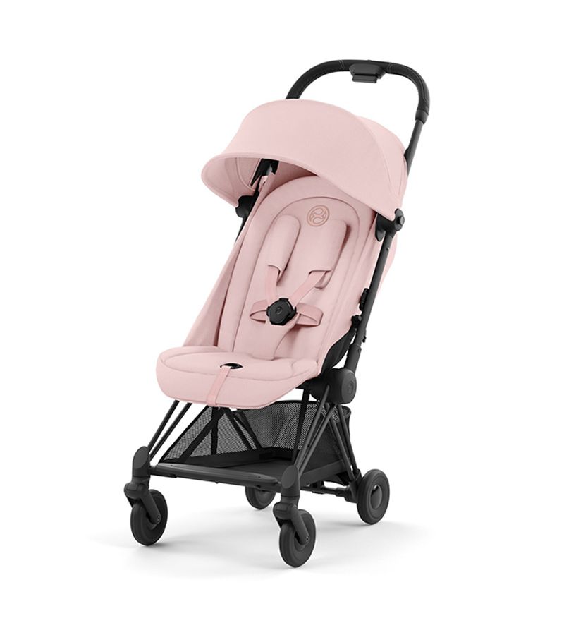 Βρεφικό καρότσι CYBEX Coya Matt Black Frame Peach Pink